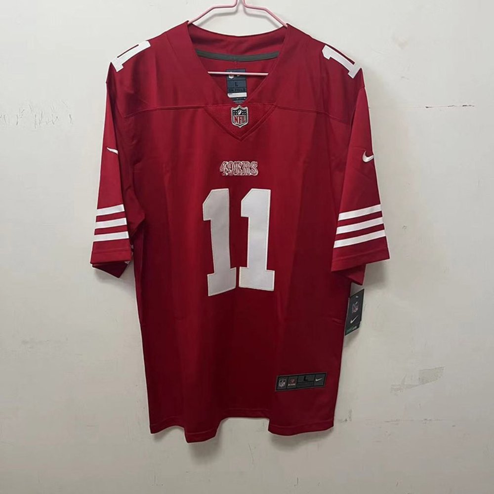 NFL San Fransisco 49ers #11 Red Jersey - Brandon Aiyuk